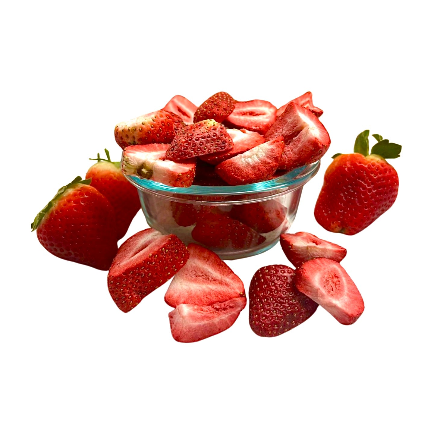 Fraises lyophilisées