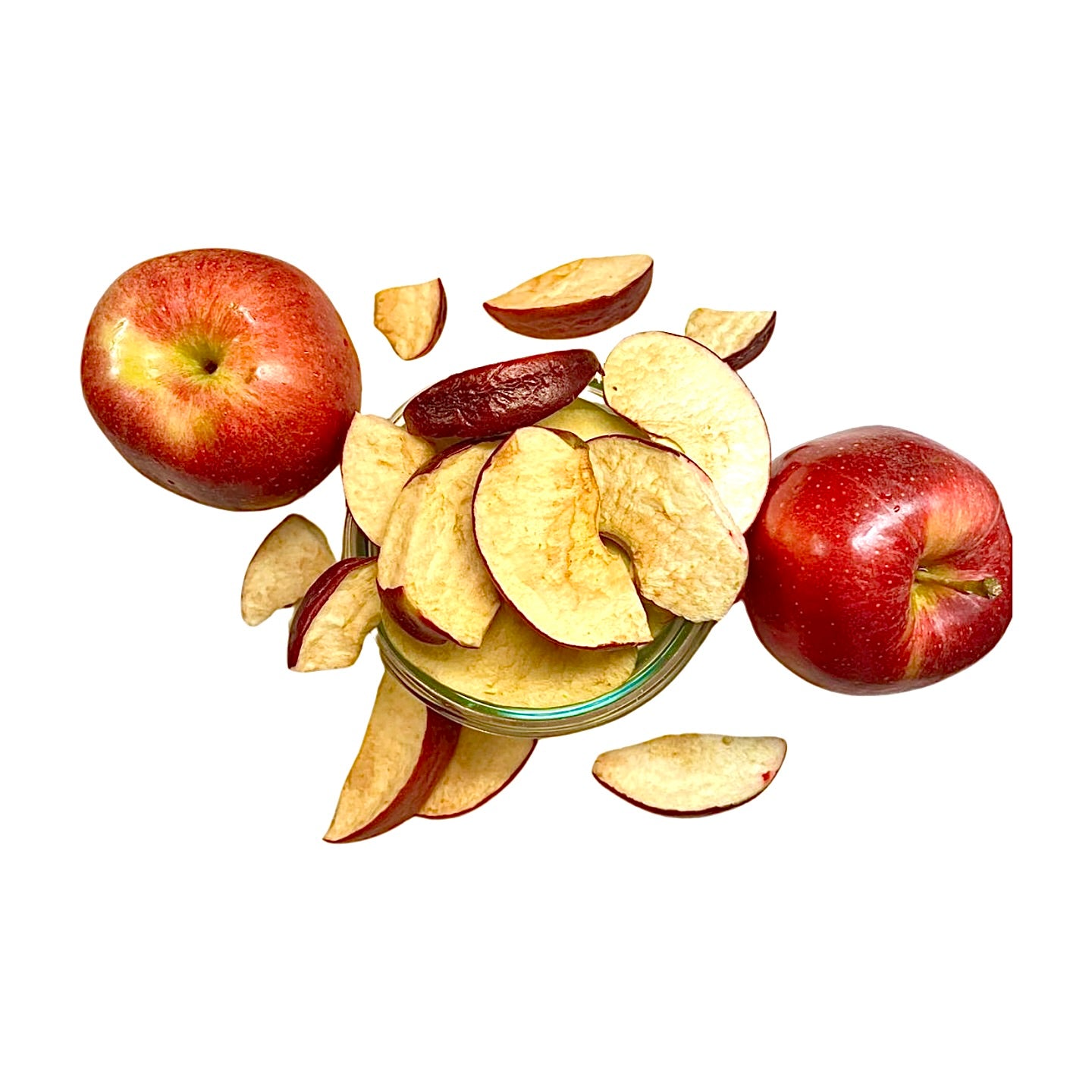 Pommes lyophilisées