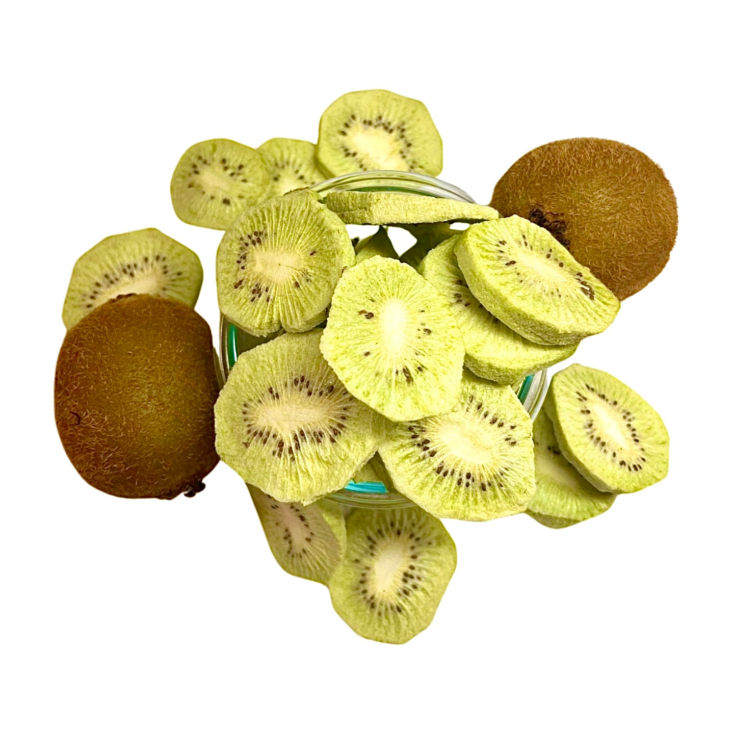 Kiwis lyophilisés